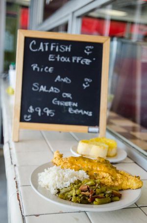 special catfish and etoufee